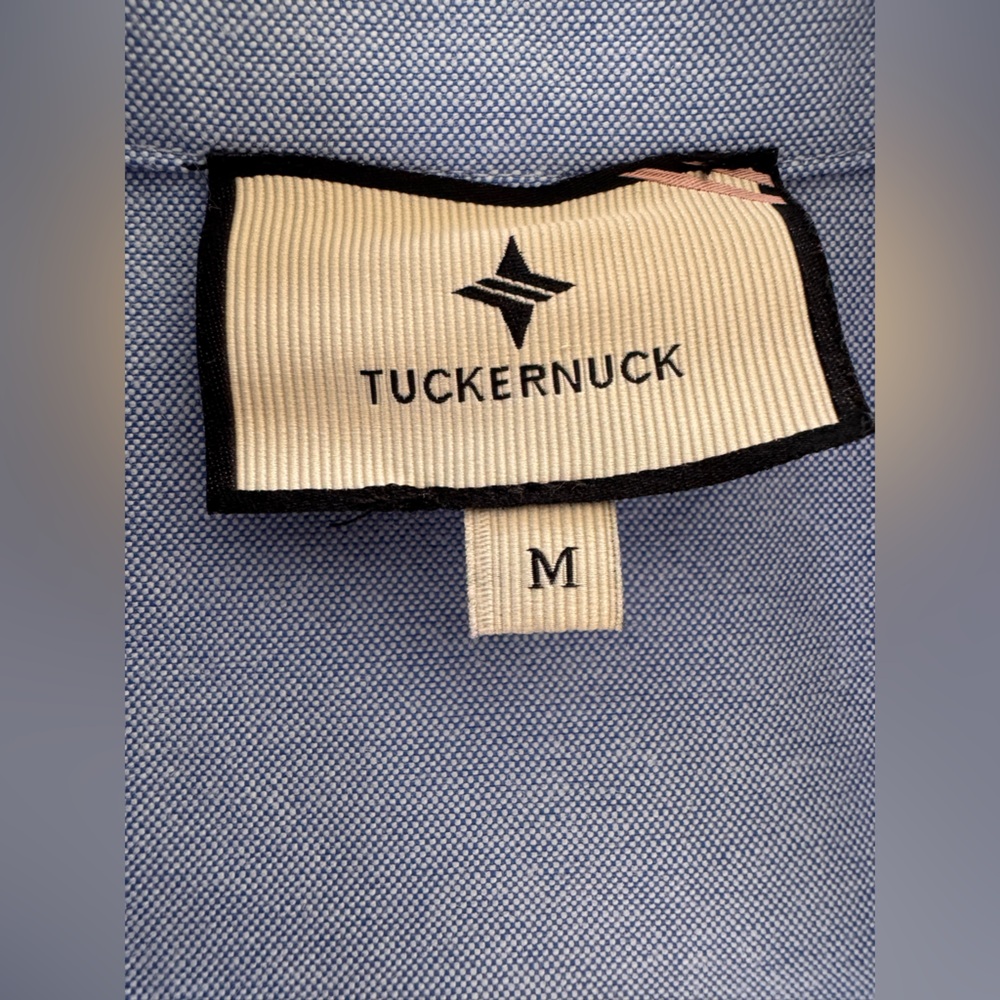 Tuckernuck Oxford Blue Sleeveless Royal Shirt Dress sz M - Picture 4 of 16